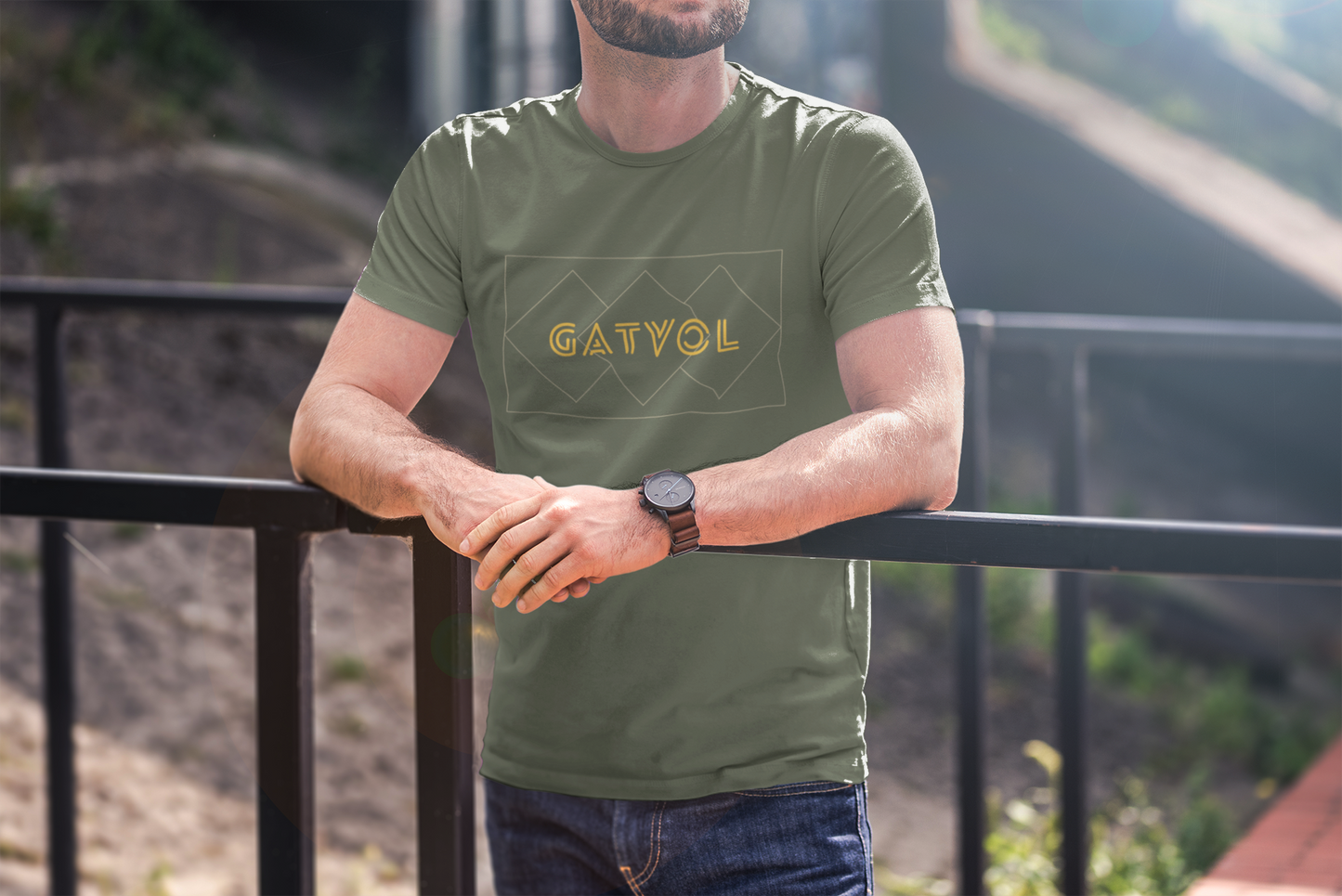 Gatvol mens T shirt