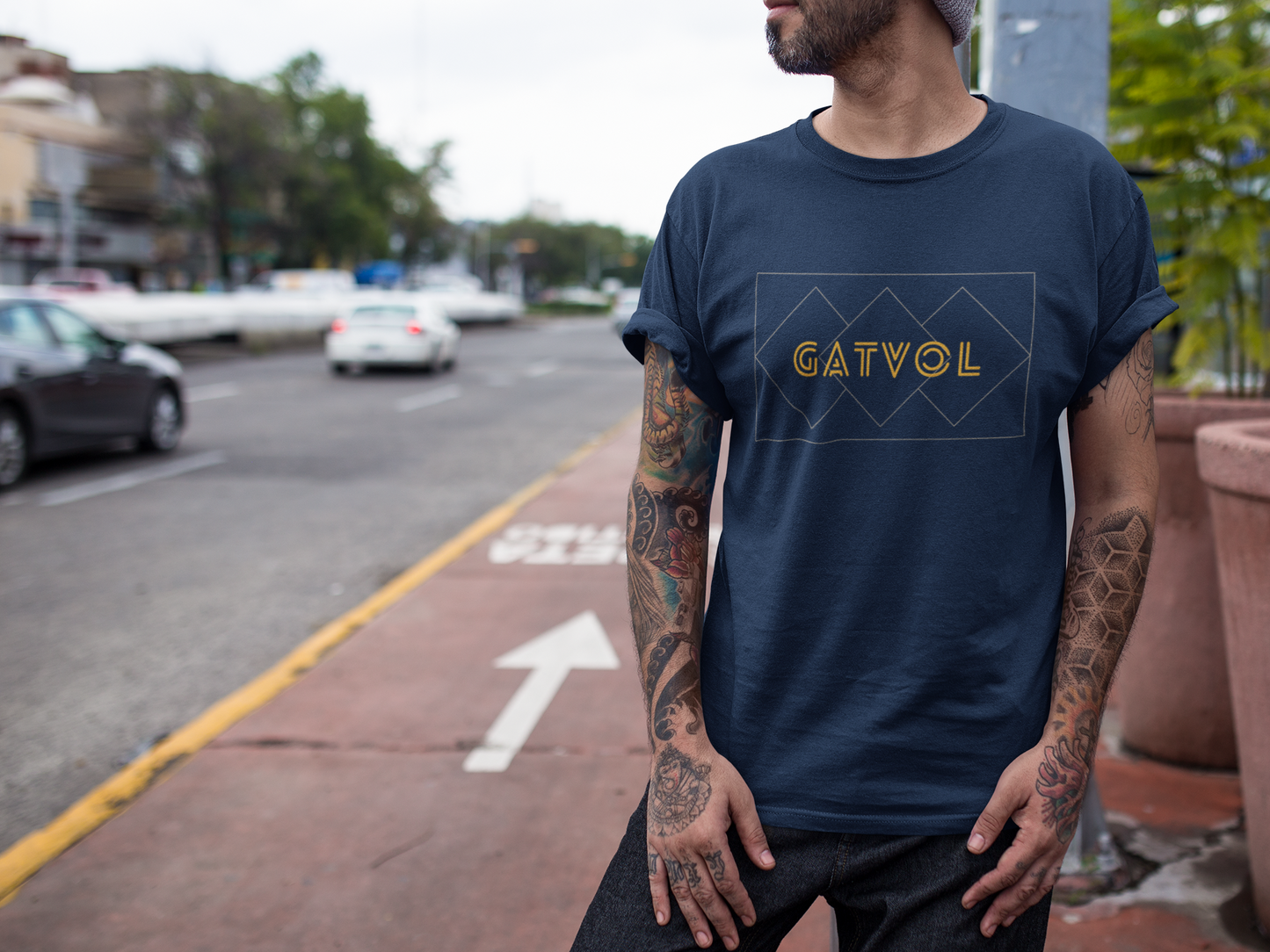 Gatvol mens T shirt