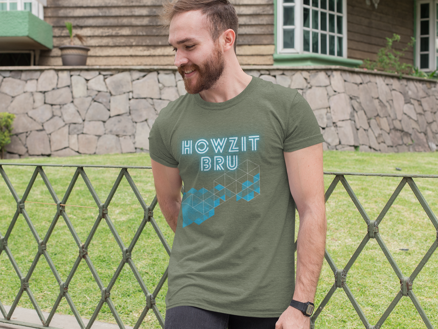 Howzit Bru Mens T Shirt