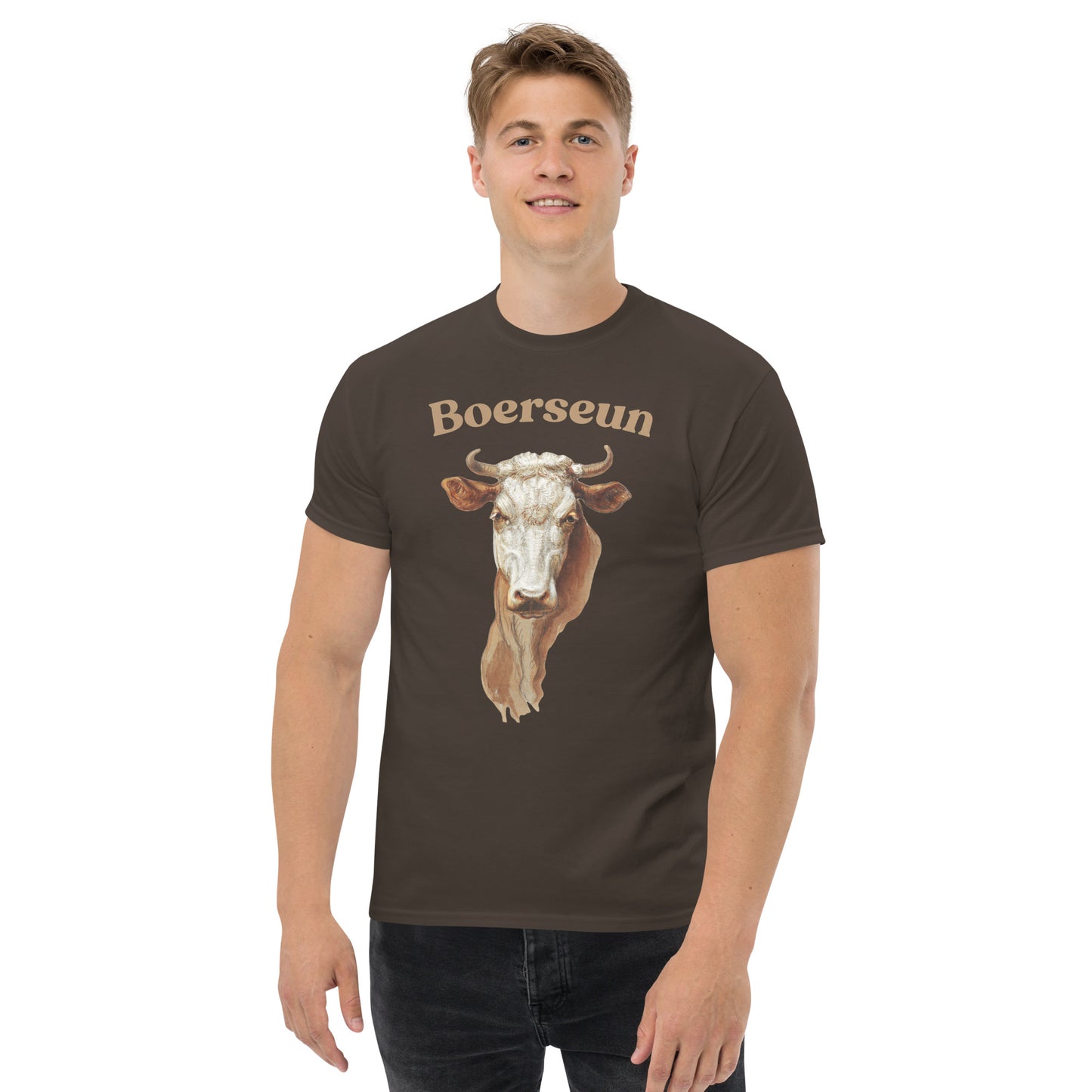 Boerseun mens T-Shirt